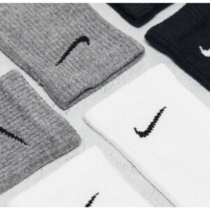 Nike 3-PK Everyday Plus Cotron Cushion Crew Sock